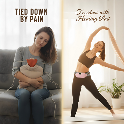 Portable Cordless Heating Pad for Menstrual Cramps Relief